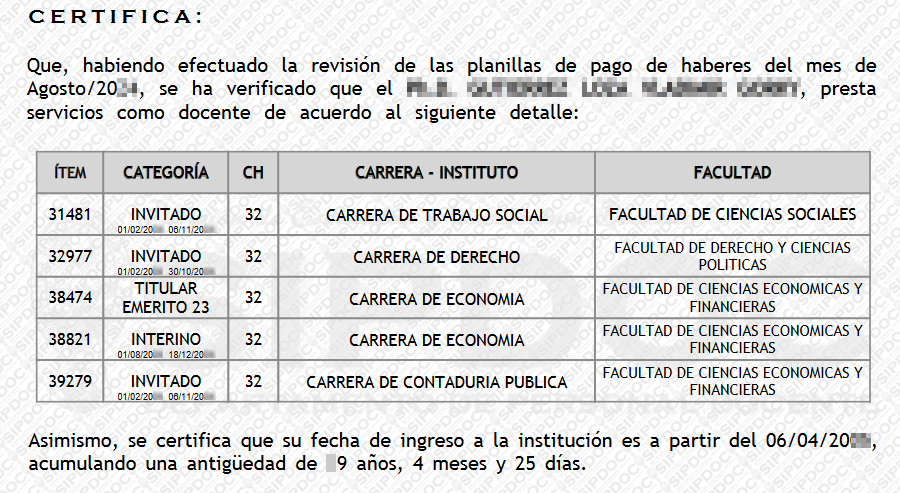 Certificado Normal