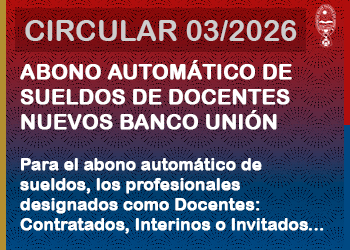 Abono Automático de sueldos Banco Unión