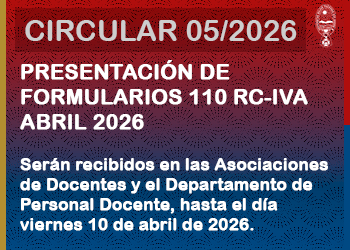 Presentación de Formulario 110 de abril 2026